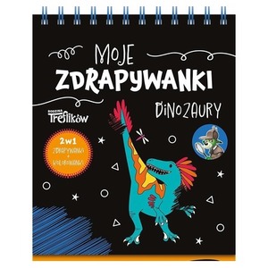 Moje zdrapywanki. Spy Guy. Dinozaury