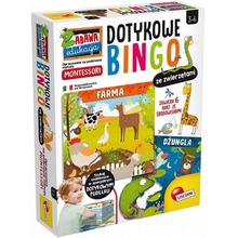 Montessori + Dotykowe bingo ze zwierzętami