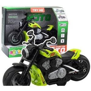 Motocykl na baterie zielony