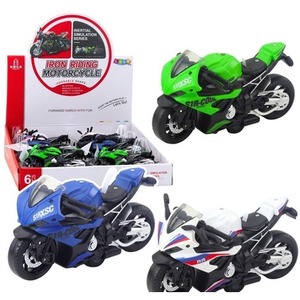 Motocykl wyścigowy z napędem i dźwiękiem MIX