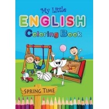 My Little English Coloring Book - spring time