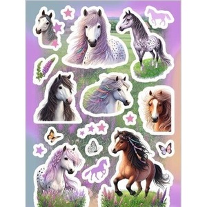 Naklejka Decor świat koni