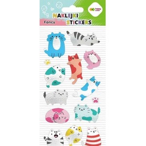 Naklejki 3D Fancy Lazy Cats 90x210 HAPPY COLOR