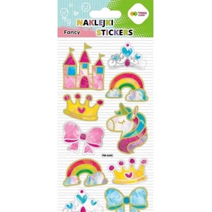 Naklejki 3D Fancy Pink Princess 90x210 HAPPY COLOR