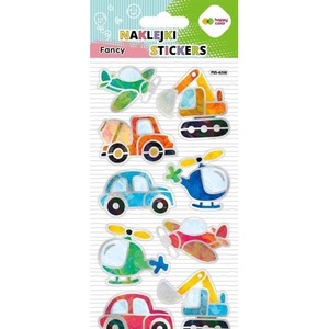 Naklejki 3D Fancy Vehicles Fun 90x210 HAPPY COLOR