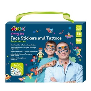 Naklejki do ciała i tatuaże - Superbohaterowie