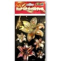 Naklejki foliowe Gold Lilies PENMATE