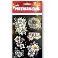 Naklejki foliowe Metalic Double Flowers PENMATE