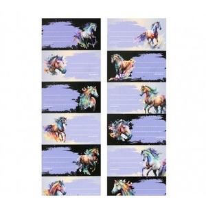 Naklejki na zeszyt Horse (25szt)