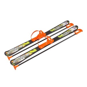 Narty 90cm z kijkami MIX