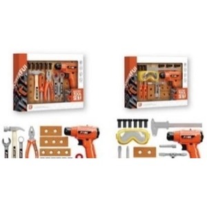 Narzędzia z wiertarką 6x33x25cm MIX