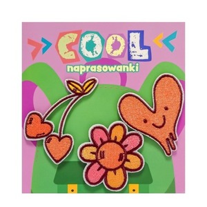 Naszywki/ naprasowanki na plecak cool. Serce