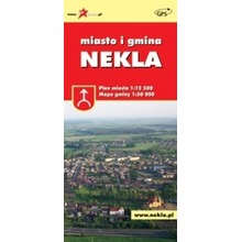 Nekla - plan miasta, mapa gminy