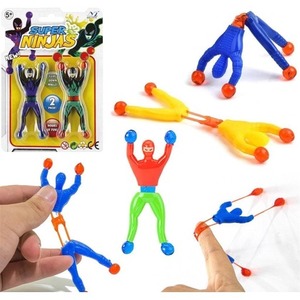 Ninja schodzące po szybie 2szt MIX