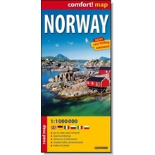 Norwegia / Norway laminowana mapa samochodowa 1:1 000 000