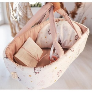 Nosidło z poduszką i akcesoriami dla lalki do 35cm