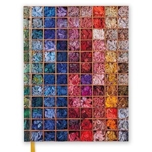 Notatnik A4 gładki TW Kolorowe włóczki z wełny