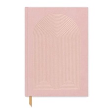 Notatnik A5/160K Suede Dusty Pink