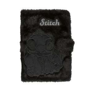 Notes A5 80k. Disney Fluffy Stitch black