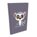 Notes A5 kratka Soft Touch Lemur