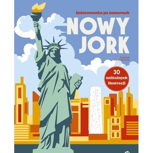 Nowy Jork. Kolorowanka po numerach. Relacja Relaks