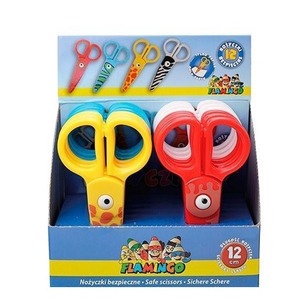 Nożyczki bezpieczne 12cm (12szt)