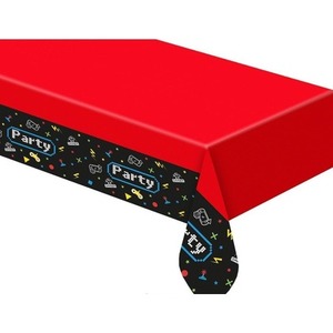 Obrus plastikowy Gaming Party 120x180cm