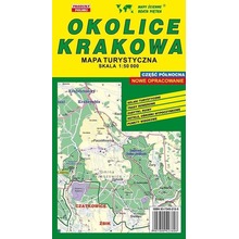 Okolice Krakowa Półn. 1: 50 000 mapa turystyczna