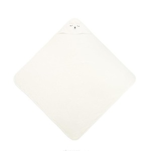 Okrycie kąpielowe Miś white 100x100cm