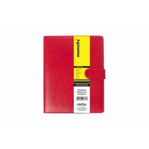 Organizer 2026 Memofix A5 czerwony