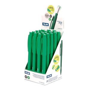 Ołówek automatyczny B 0,9mm zielony (20szt) MILAN