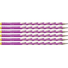 Ołówek EasyGraph S HB LR róż (6szt) STABILO