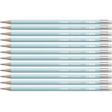 Ołówek Swano Pastel HB z gumką niebieski (12szt)