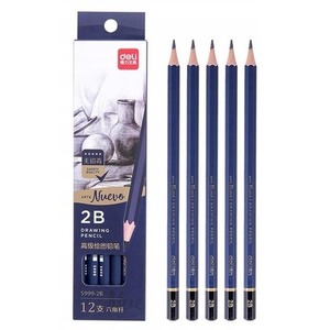 Ołówki do szkicowania 2B Nuevo 12szt DELI