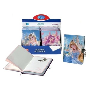 Pamiętnik B6 z kłódką MIX