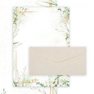 Papeteria A4 Łąka 20 arkuszy + korepty DL Nature jasnobeżowy  (206322) 10szt/opak