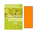 Papier kolorowy  ksero A4 100k pomarańczowy fluo (jk)