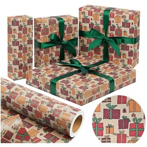 Papier kraft Kolorowe Prezenty X-Strong 38cmx20m