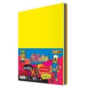 Papier ksero A4 160g 5 kolorów 100 arkuszy