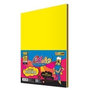 Papier ksero A4 80g 5 kolorów 100 arkuszy