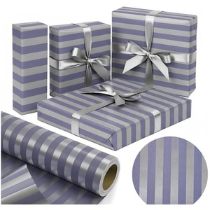 Papier metalizujący Srebrne Pasy X-Strong 38cmx20m