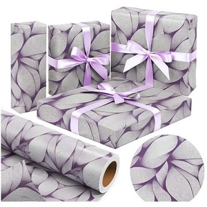 Papier ozdobny Leaf Silver X-Strong 57cmx25m