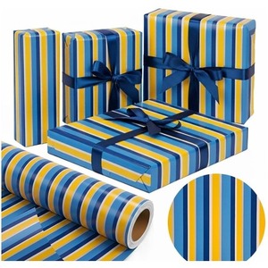 Papier ozdobny Morskie Pasy X-Strong 38cmx20m