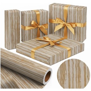 Papier ozdobny Złoty Kraft X-Strong 38cmx20m