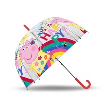 Parasolka Peppa Pig przezroczysta 19cali