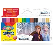 Pastele olejne Colorino Kids trójkątne 12 kolorów Frozen