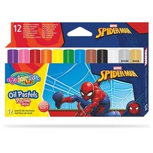Pastele olejne trójkątne Colorino Kids Spiderman 12 kolorów