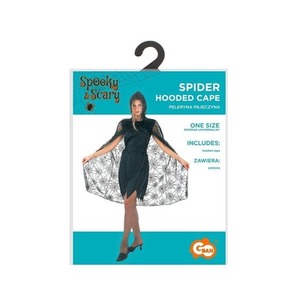 Peleryna z kapturem dla dorosłych Pajęczyna r.uniw