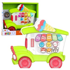 Pianinko elektryczne dla malucha zielone