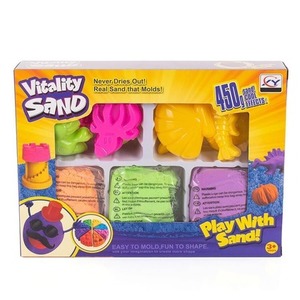 Piasek kinetyczny 450g 3 kolory